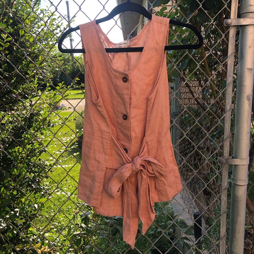 Linen tank